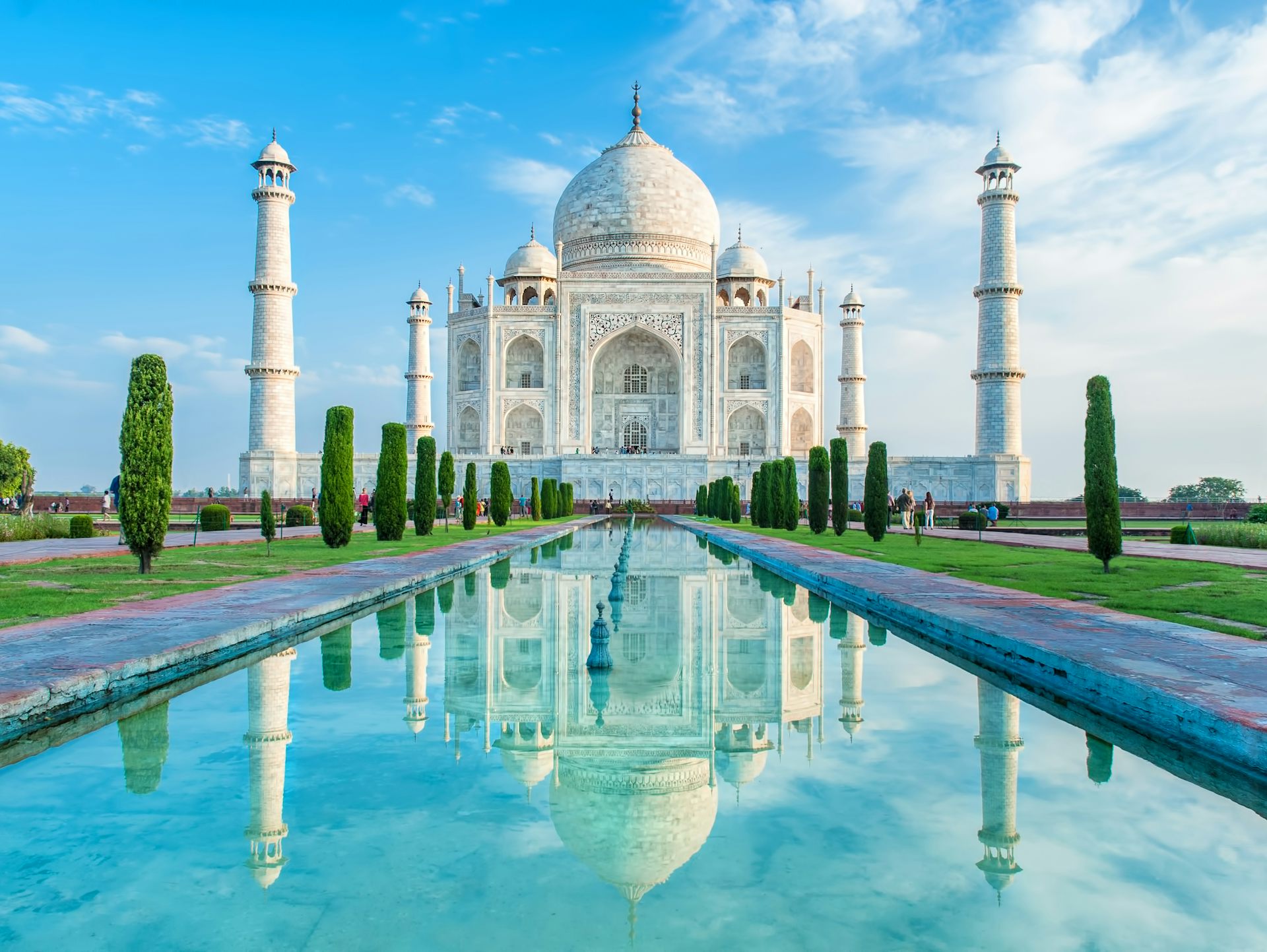 In happier times the Taj was a monument of renowned purity. shutterstock