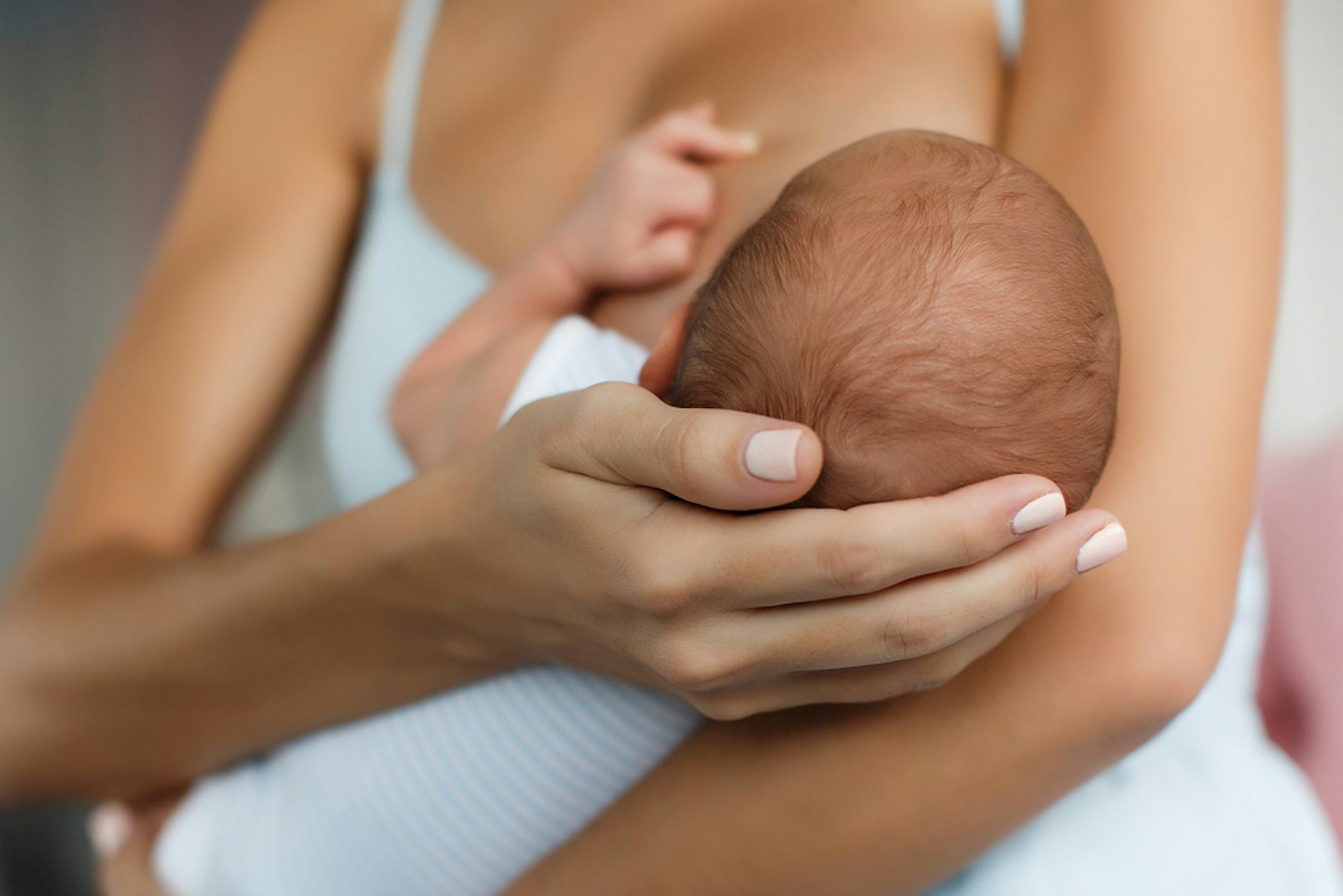 Woman breastfeeding