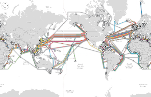 In our Wi Fi world, the interstill depends on undersea cables
