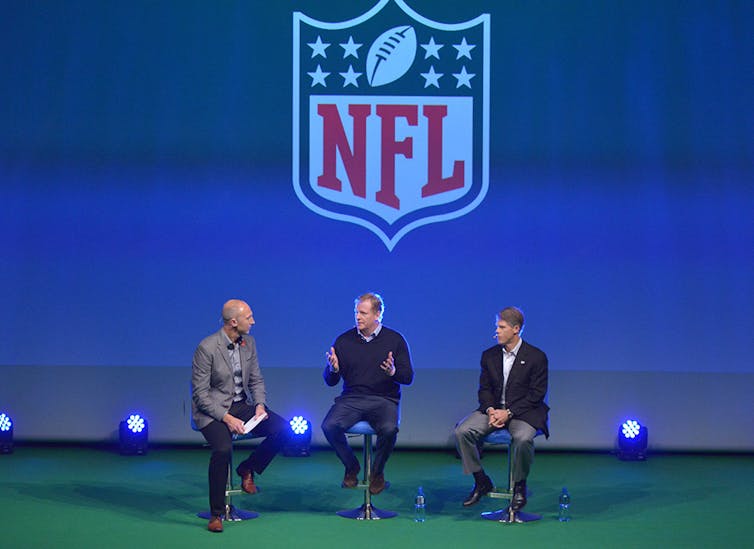 Roger Goodell của NFL lập luận rằng lệnh cấm một phần nên được giữ nguyên.