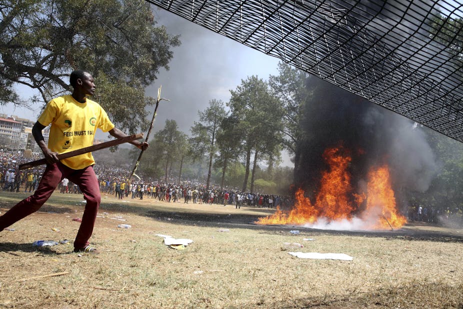 Student protests in South Africa have pitted reform against revolution