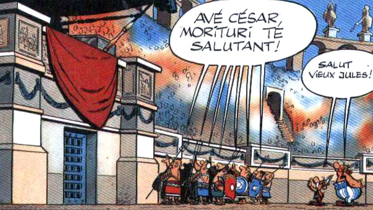 Astérix et le smiley de César