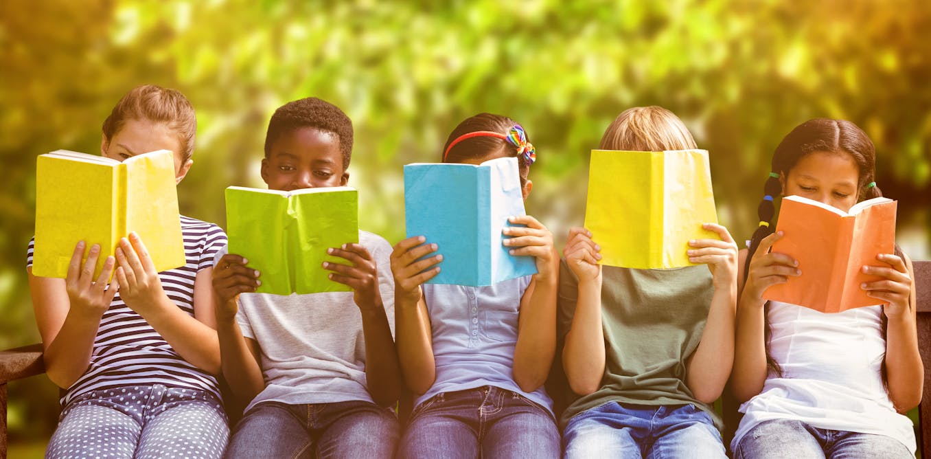 Дети с книгами картинки