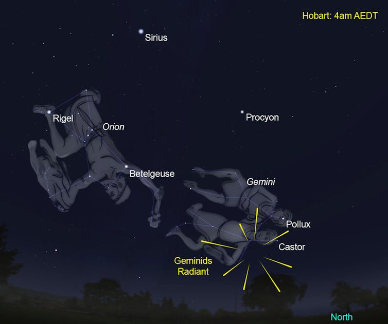 This year's Geminid meteor shower will be a true spectacle