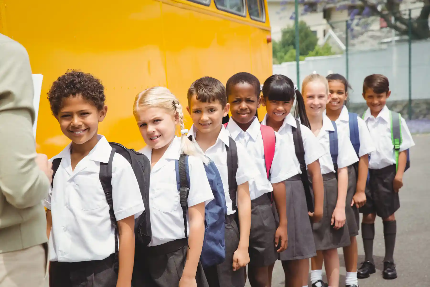 Does wearing a school uniform improve student behavior?