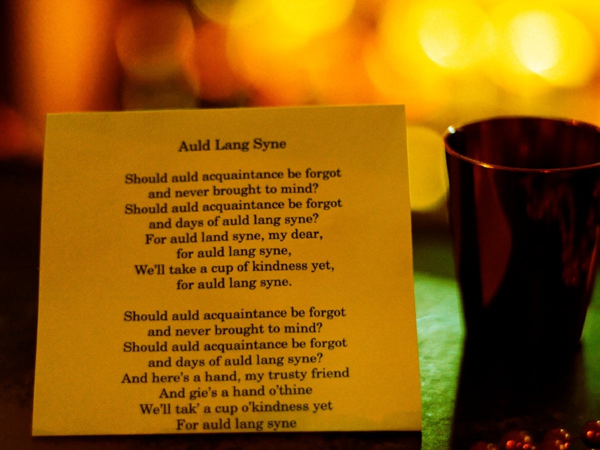 How Auld Lang Syne Switched Tunes En Route To World Domination