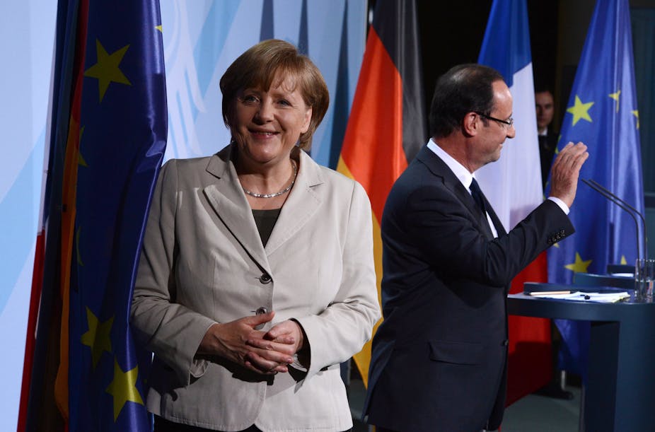 Hollande And Merkel Breaking Up Is Hard To Do