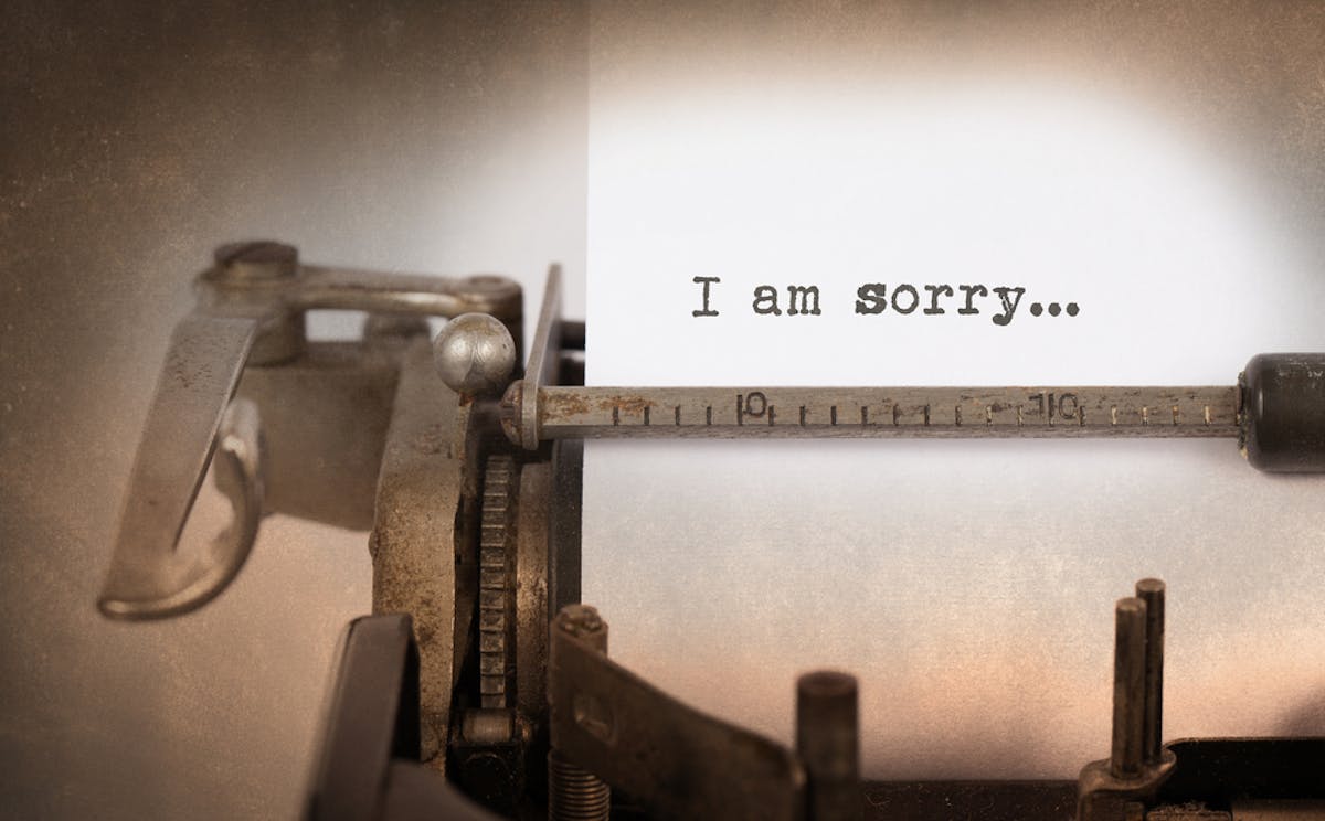 Why Do We Say Sorry So Much
