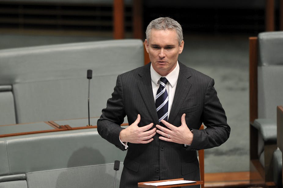 Craig Thomson shoots from the hip in speech to parliament