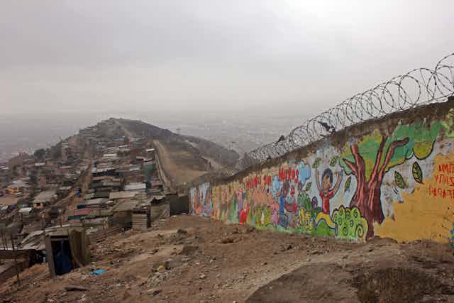 Limas Wall Of Shame And The Gated Communities That Build Poverty Into Peru 