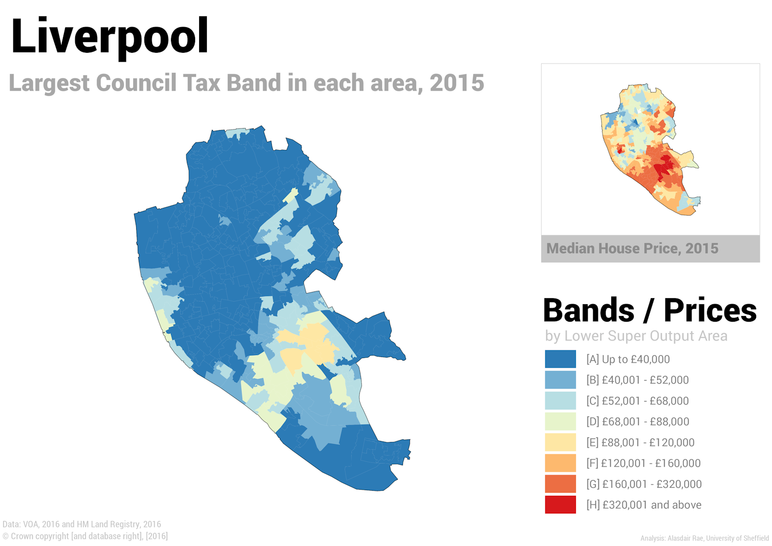 Five maps that prove it's time to reform council tax in England