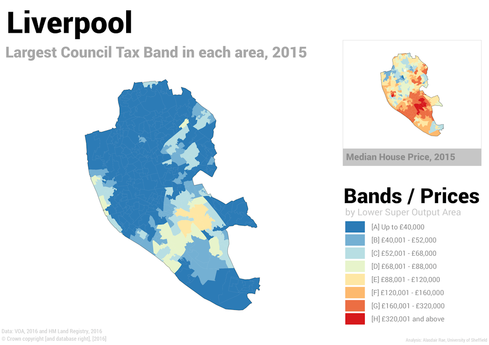 Five Maps That Prove It S Time To Reform Council Tax In England