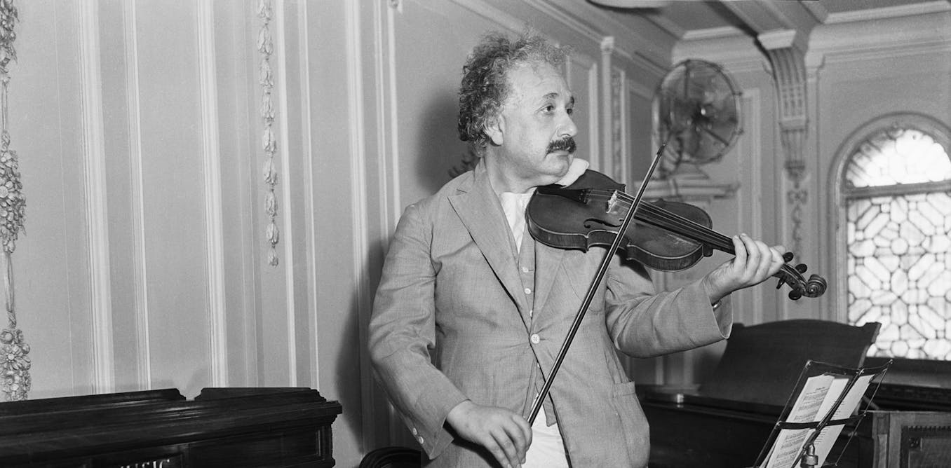 Good vibrations: the role of music in Einstein's thinking