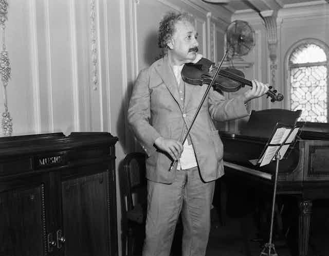 Did Einstein Play the Violin