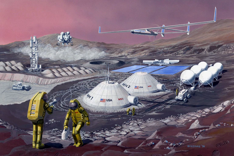 Here’s how we could build a colony on an alien world