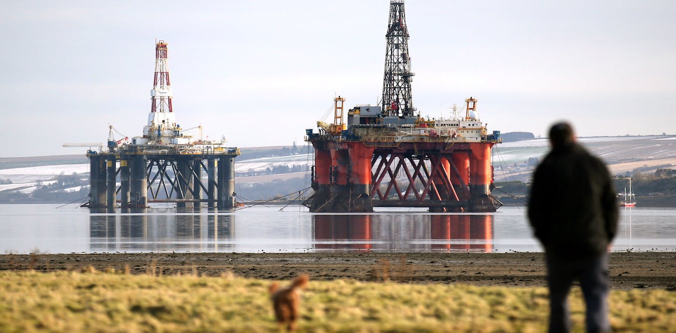 Oil rigs are built to withstand decades at sea – taking them apart is