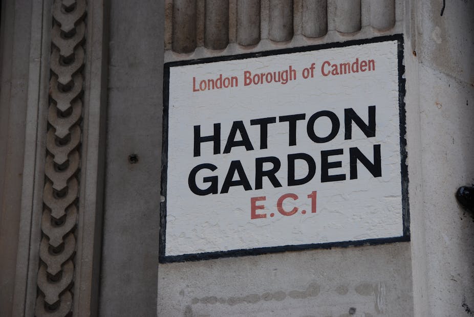 The garden of British crime – how London's jewellery district became a ...