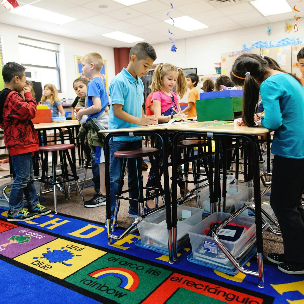 Letting Kids Stand More In The Classroom Could Help Them Learn
