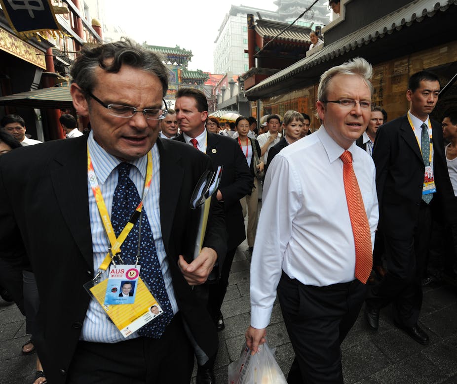 Has Kevin Rudd failed us on China?