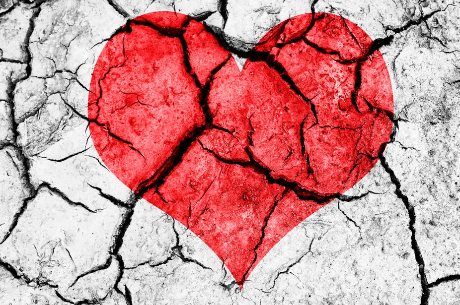 Having a broken heart can be as deadly as an actual heart attack