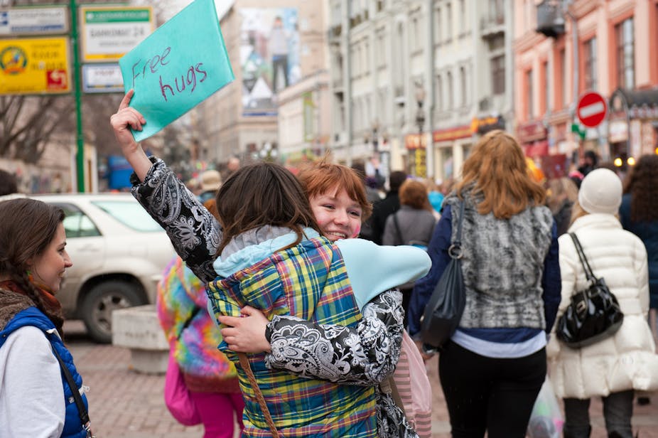 #HugaBrit: the science of hugs and why they (mostly) feel so good