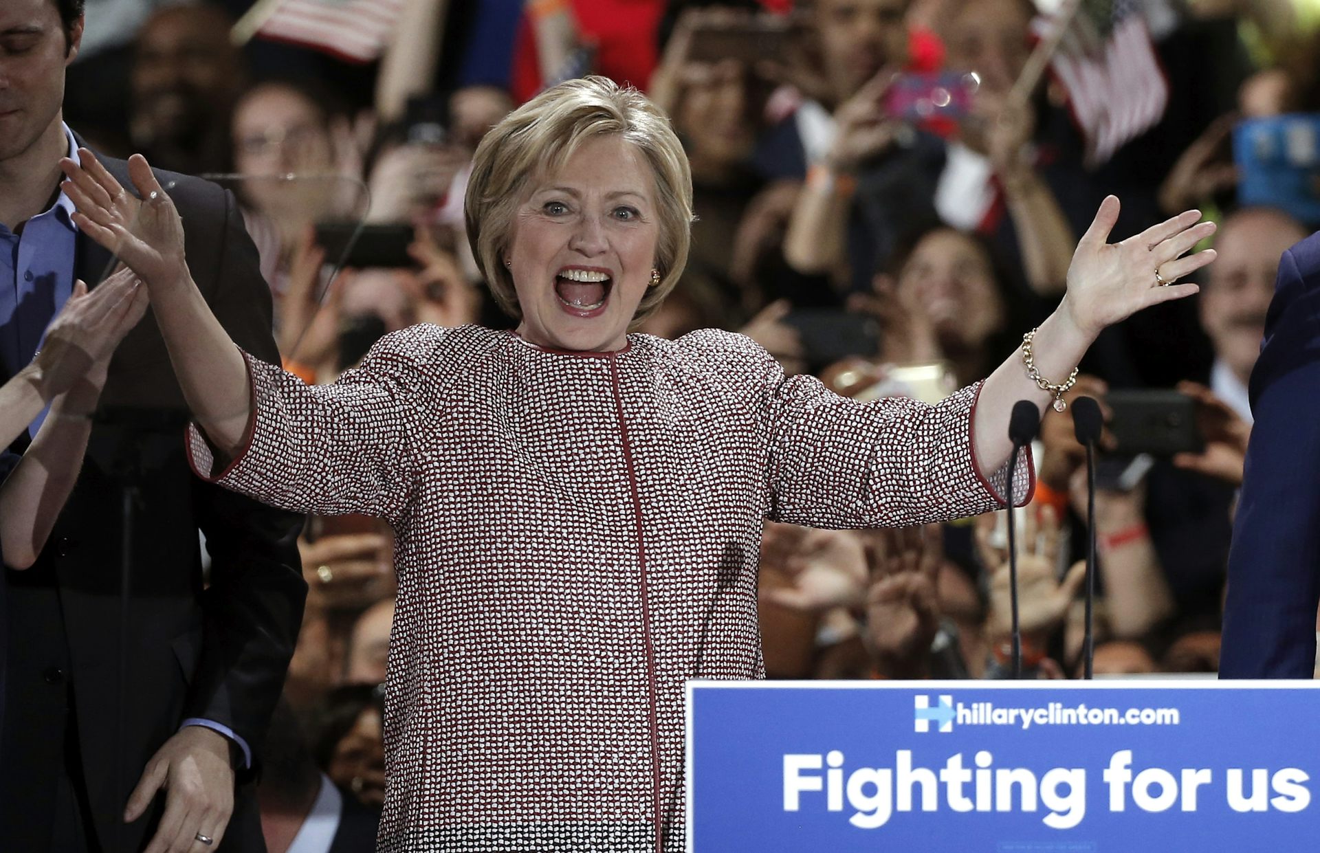 Clinton wins New York, but fight for the Democratic Party’s soul goes on