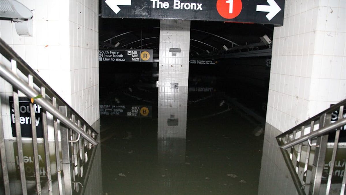 How To Save Underground Railways From Climate Change Flooding