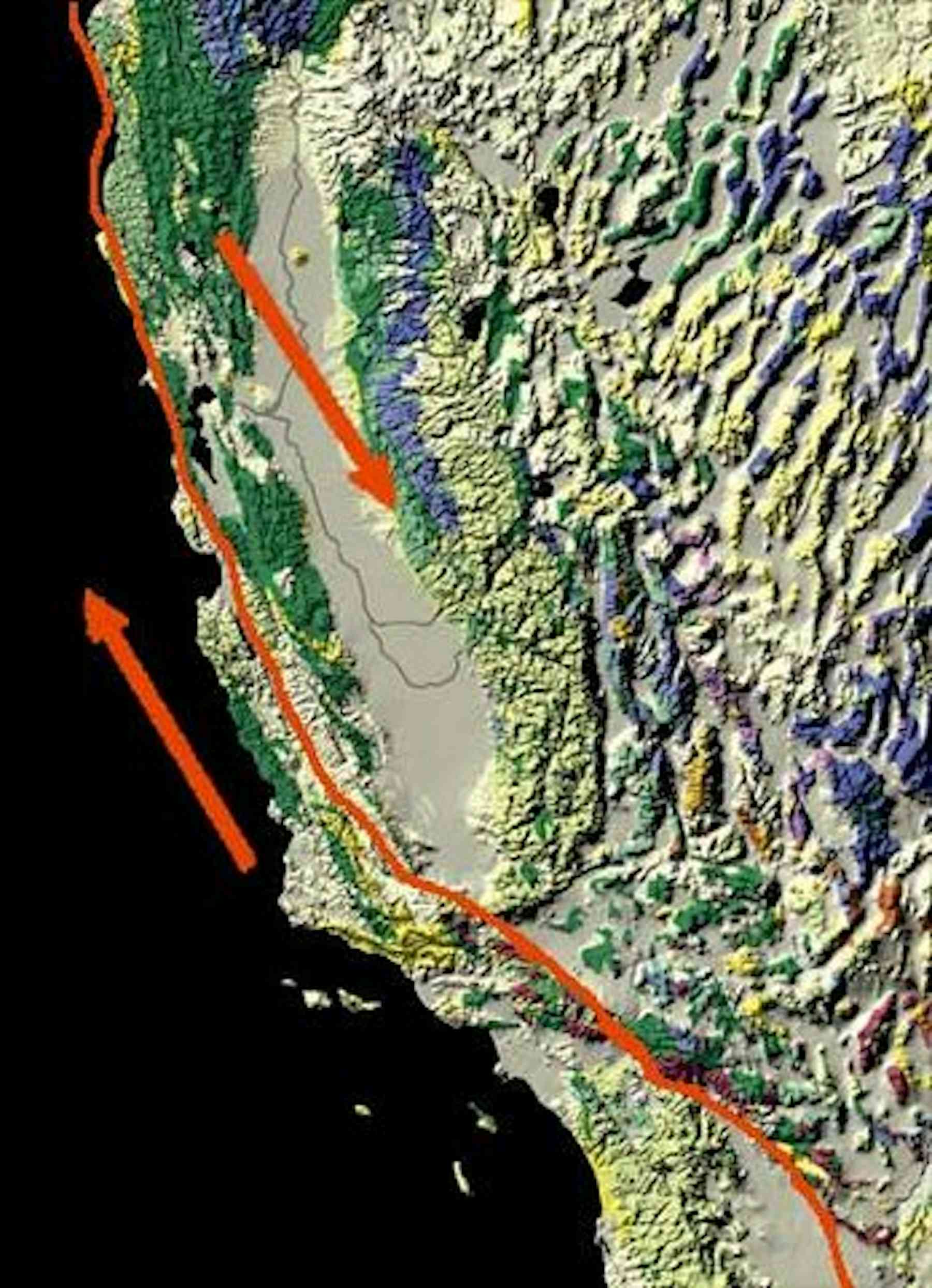 What would happen if the San Andreas Fault cracked?