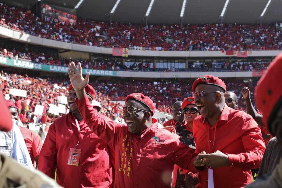 South Africa S Eff Excellent Politics Of Props And Imagination