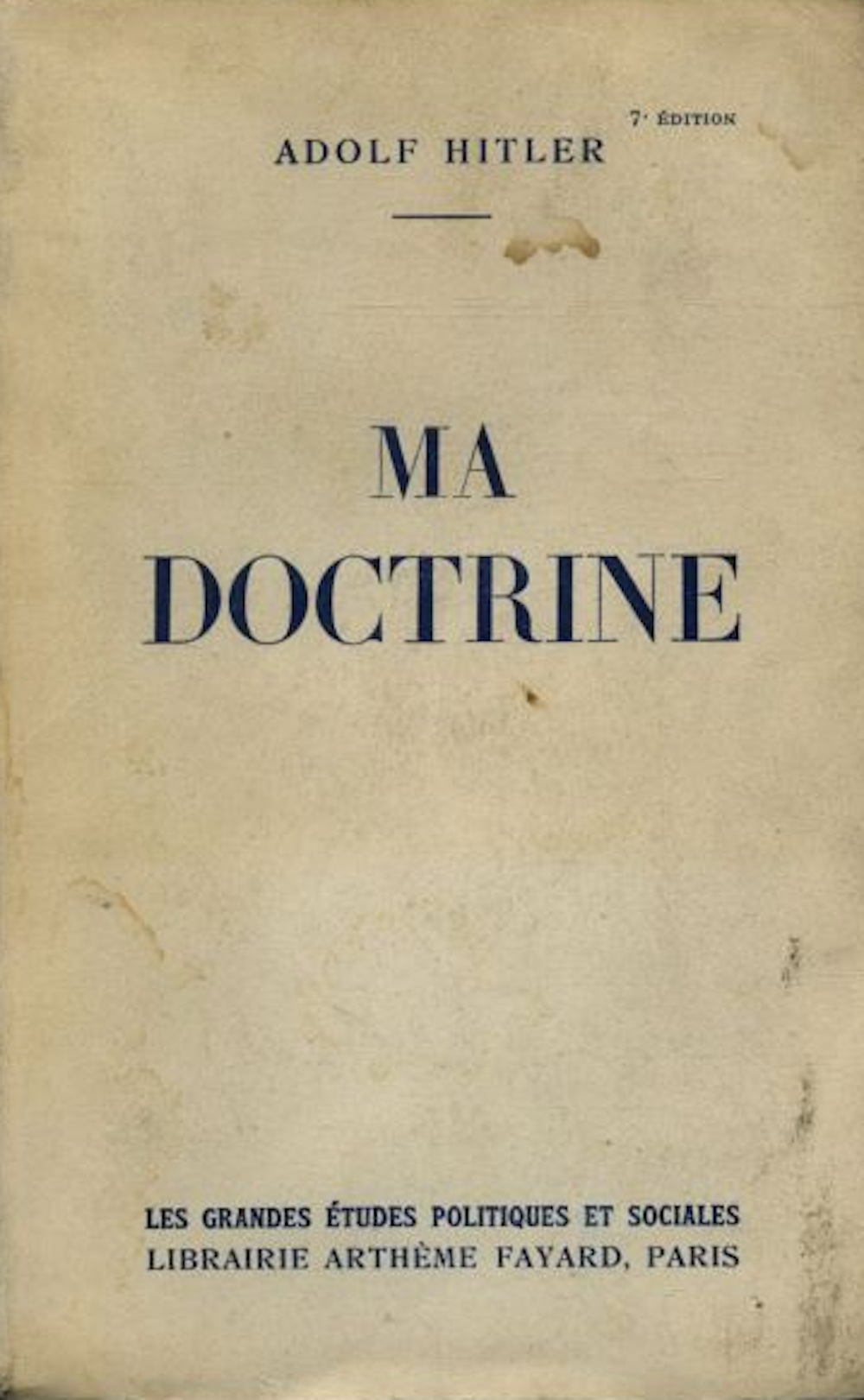 La curieuse histoire de « Mein Kampf » en français, 1934-2016