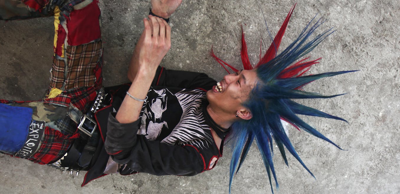 Amazing photos of punk fashion in the UK