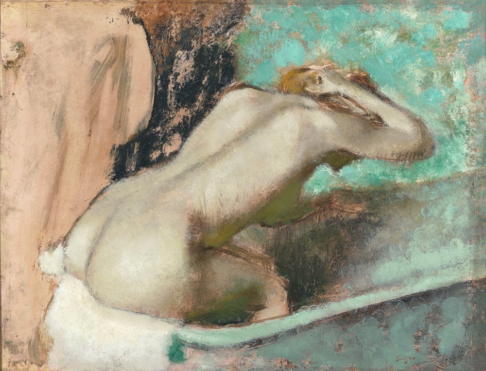 Here S Looking At Edgar Degas Woman Seated On The Edge Of The
