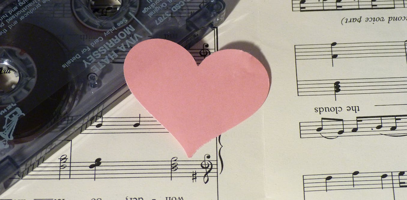 This is a love song: the physics of music and the music of physics