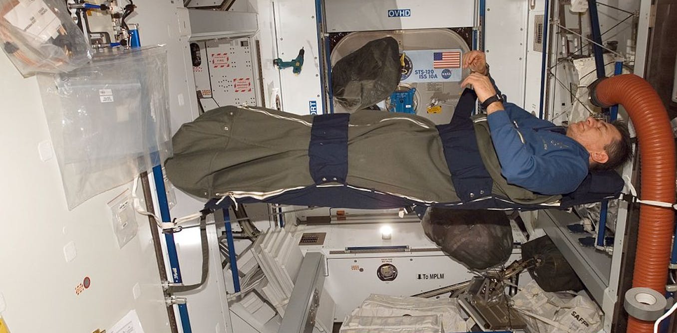 Getting To Sleep In Space Is Hard And Not Exactly Restful For The