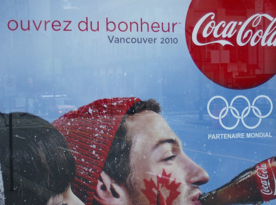 Olympics sponsorship: supporting sport or funding fat?