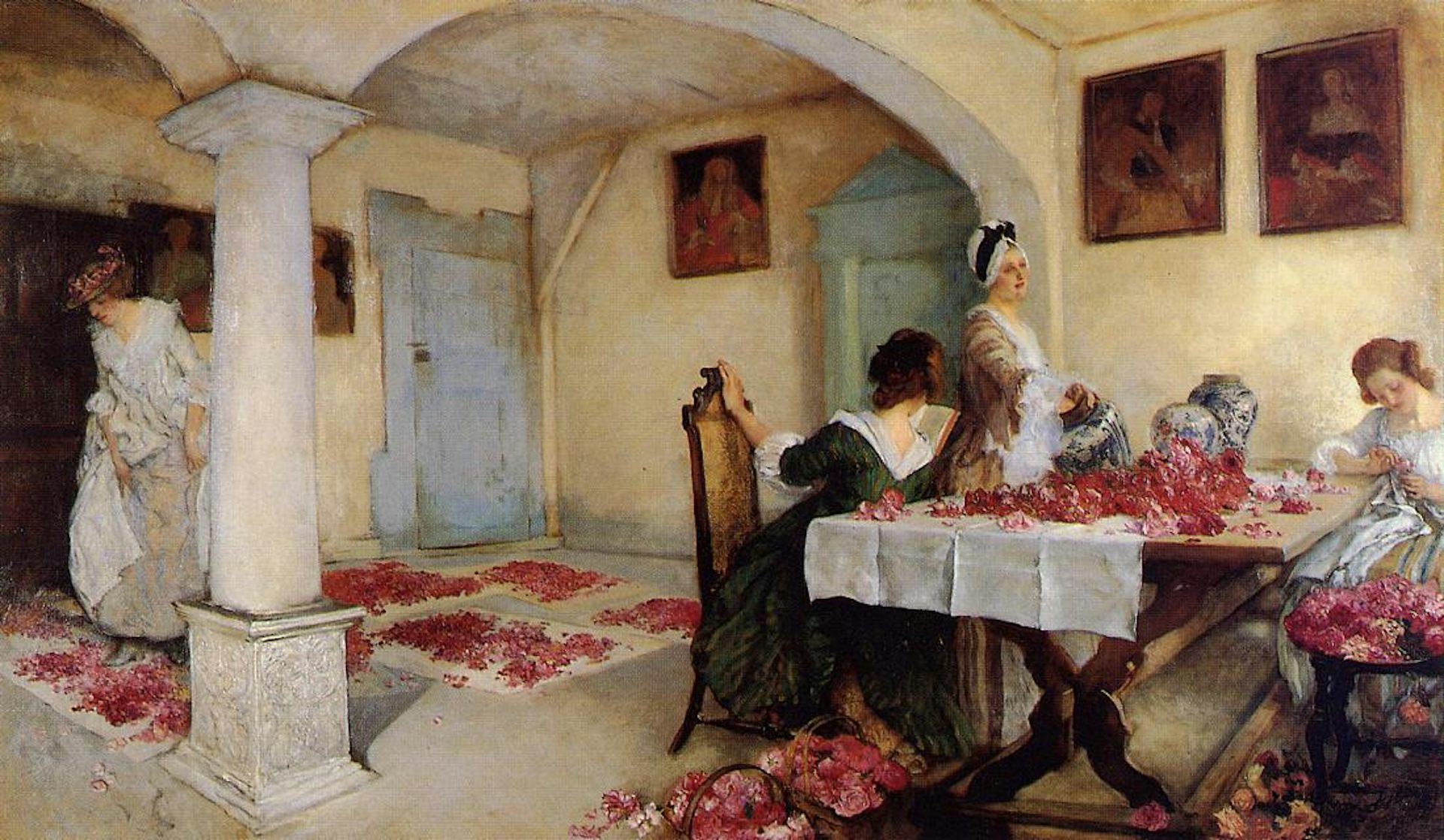 « Pot pourri », Edwin Austin Abbey, 1899.