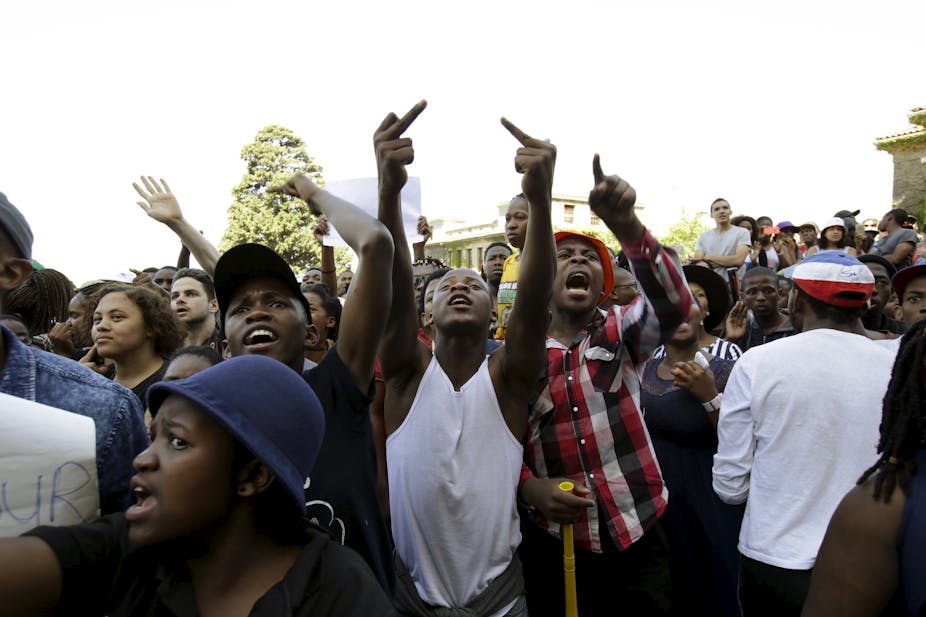 Antidemocratic element in student movements holds warnings for South