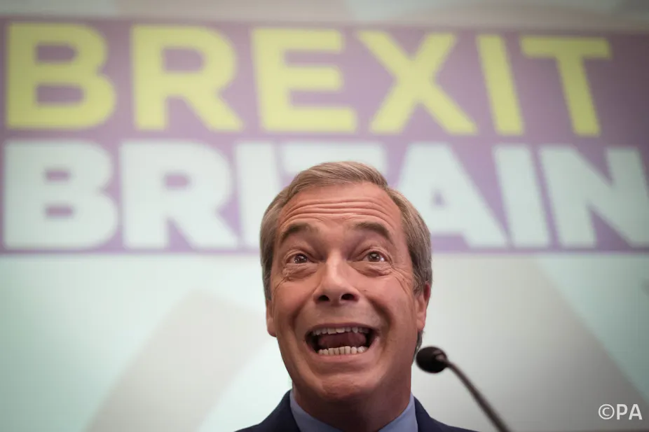 Having divided and conquered, Nigel Farage makes a perfectly timed exit