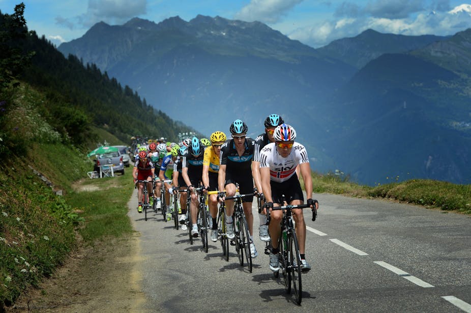Tour de France: the science of hill climbing