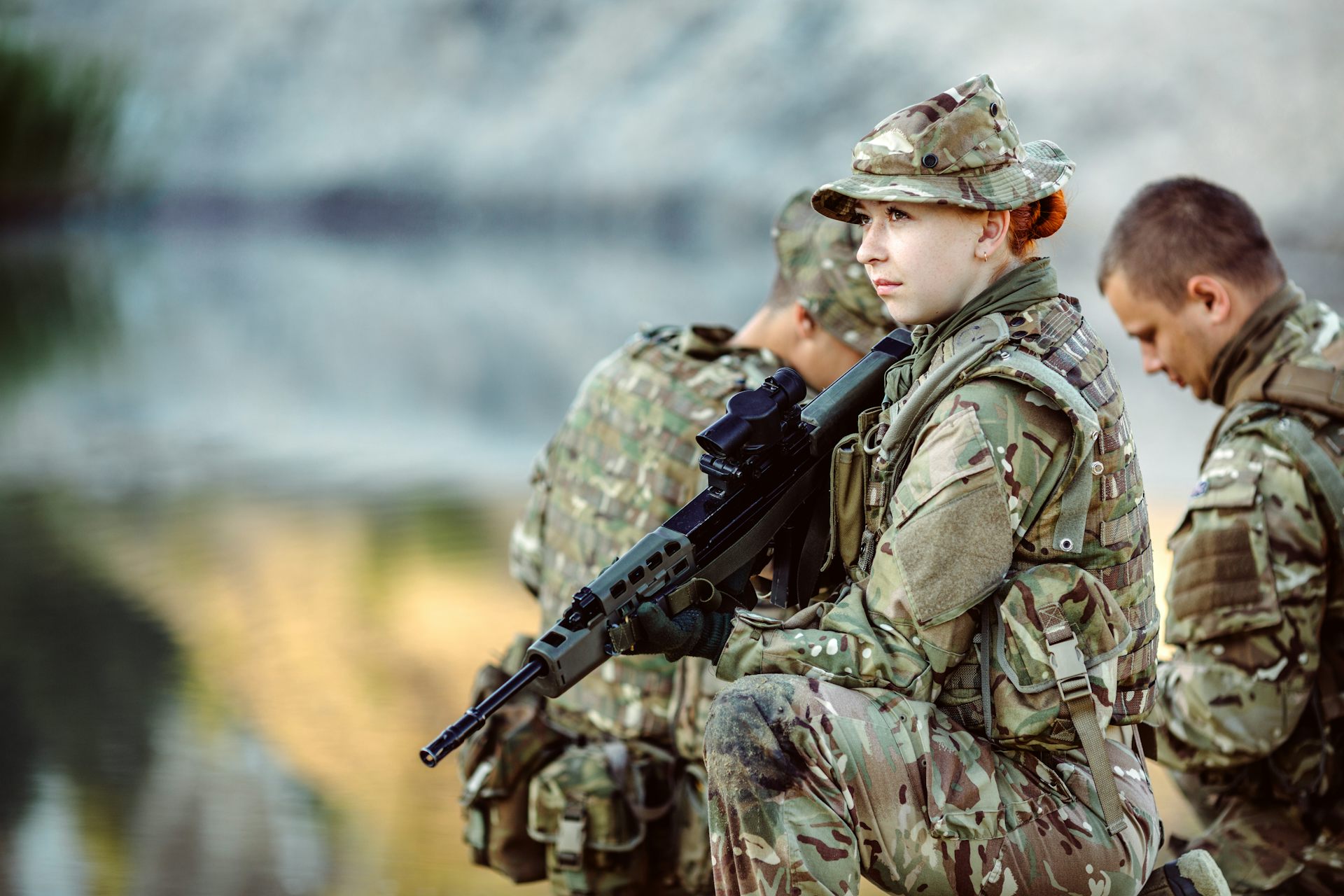 British women will soon be able to serve on the military frontline