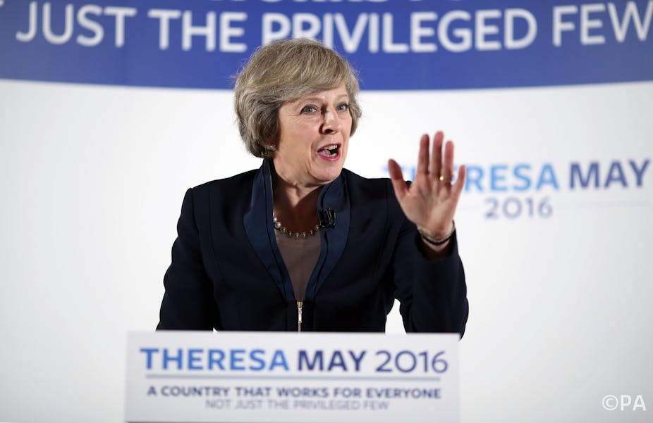 theresa may doesn t crack