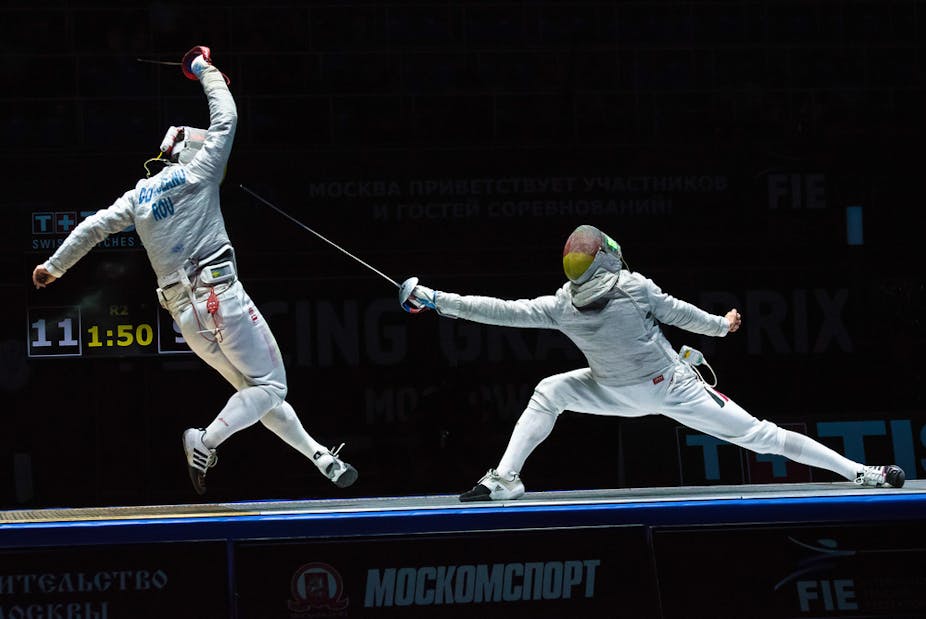 The science behind the Olympic sport of fencing The science behind the Olympic sport of fencing