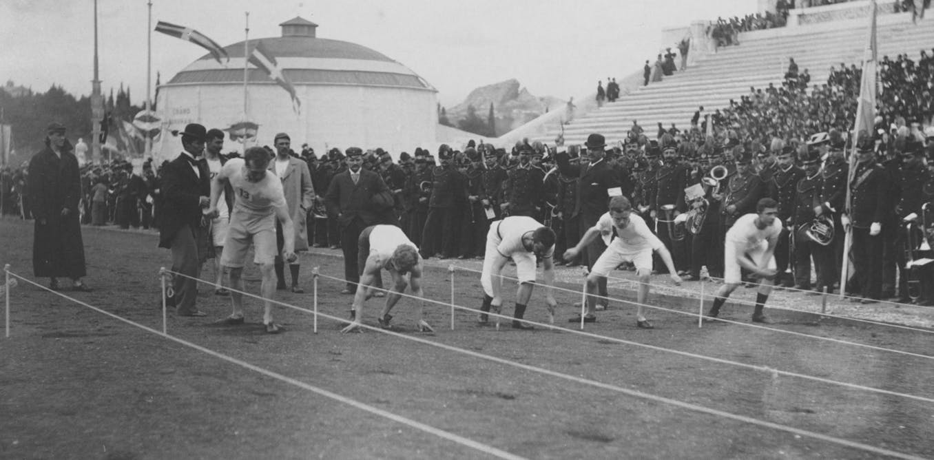 Первый ои. Первые Олимпийские игры современности Афины 1896. 1896 Год. Олимпийские игры Афины Греция.