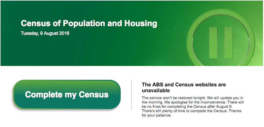 Abs Census Work ABS’s night of disaster as servers crash and millions fail to complete ...