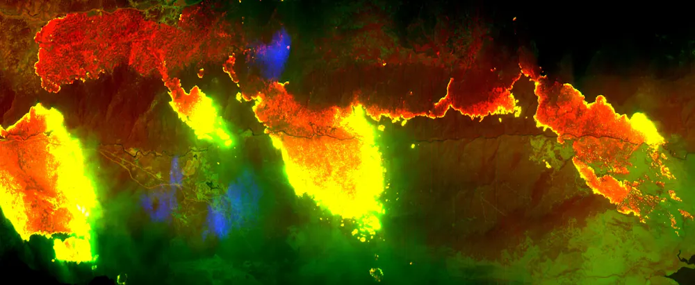Bushfire Speed New modelling on bushfires shows how they really burn through an area
