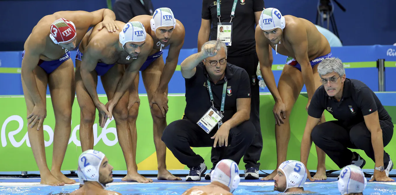 Here’s to coaches, unsung heroes and role models for social change 'a group of men in water polo'