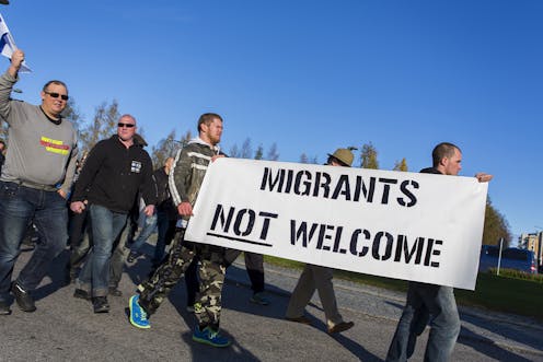 Image result for migrants not welcome"