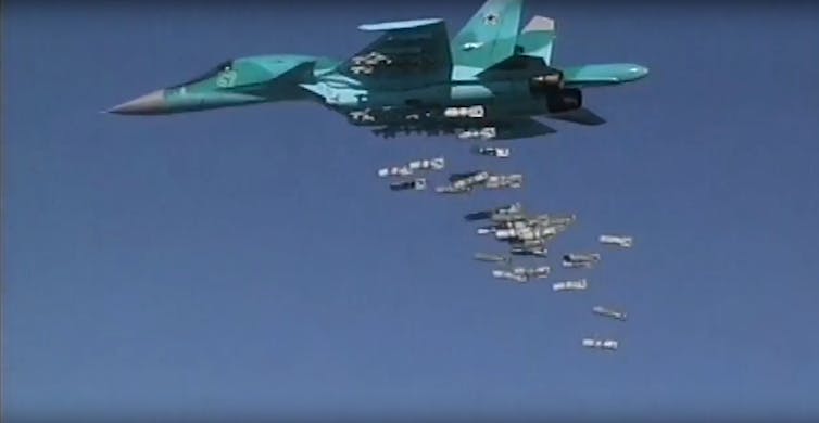 Image result for fighter aircraft dropping payload