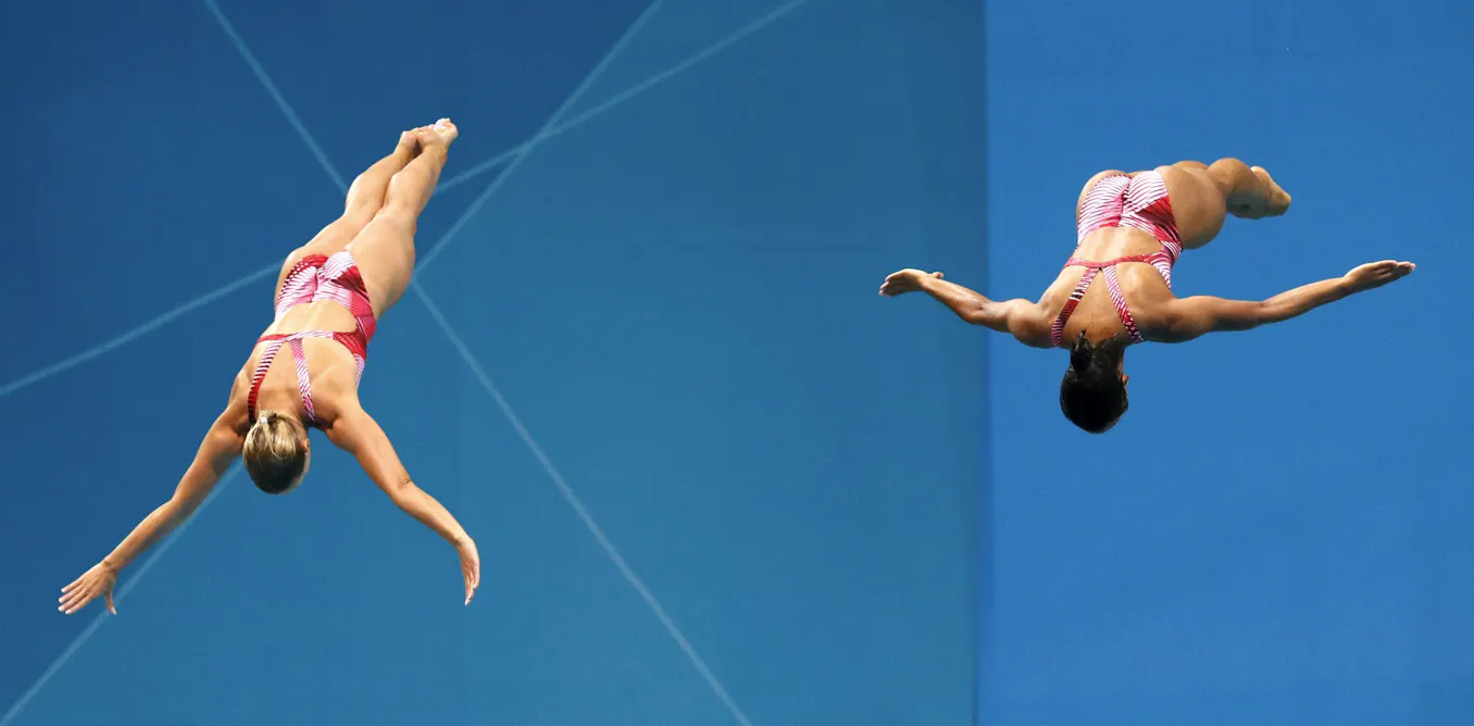 Not making a splash: the anatomy of a perfect Olympic dive