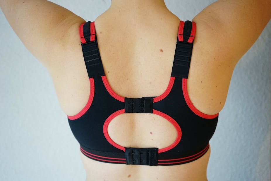 How the science of sports bras keeps women with larger breasts in